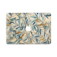 Lunso MacBook Air 13 inch (2018-2020) vinyl sticker - Leaves - thumbnail