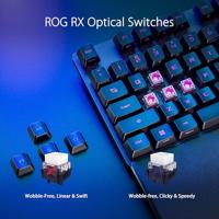 Asus ROG Strix Scope II RX Zwart - thumbnail