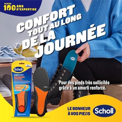 Scholl GelActiv Inlegzolen Work & Boot S Maat 35.5-40.5 Scholl GelActiv Inlegzolen Work & Boot S Maat 35.5-40.5