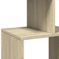 Boekenkast 92x29x188 cm bewerkt hout sonoma eikenkleurig - thumbnail