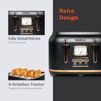 Muse MS-131 BC Broodrooster Zwart - thumbnail