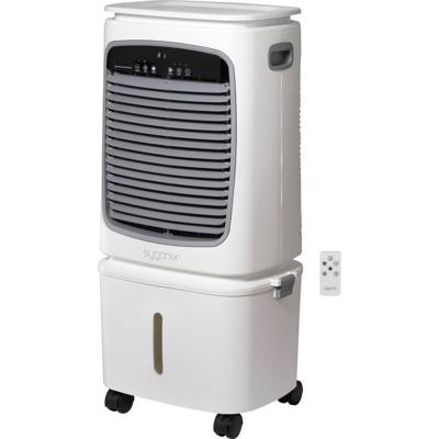 Sygonix Luchtkoeler 80 W (l x b x h) 400 x 300 x 850 mm Wit LED-display, Met afstandsbediening, Oscillerend, Timer
