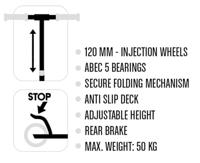 Opvouwbare step - PAW PATROL - Roze - thumbnail