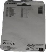 Etiket HERMA 1863 rond 12mm blauw 240stuks - thumbnail