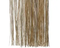 Decoris Lametta Vinyl Glans 50x40cm parel - thumbnail