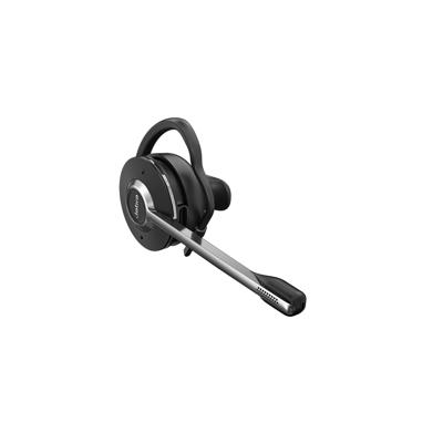 Jabra Engage 75 On-Ear Dect Convertible Headset - Skype for Business gecertificeerde draadloze hoofdtelefoon met noise-cancelling voor tafeltelefoons en softphones - zwart