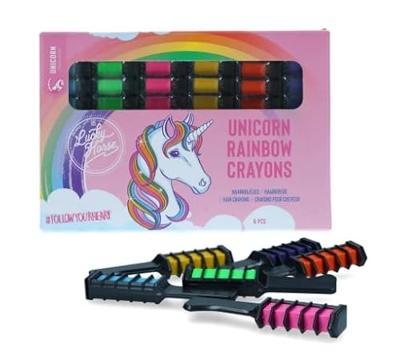 Lucky Horse Unicorn Regenboog Kleurkrijt