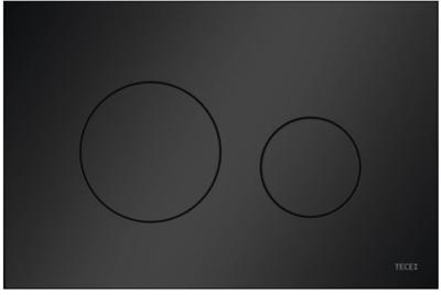 Bedieningsplaat TECE Loop Met Duospoeltechniek Kunststof Mat Zwart Bedieningsplaat TECE Loop Met Duospoeltechniek Kunststof Mat Zwart