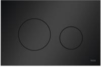 Bedieningsplaat TECE Loop Met Duospoeltechniek Kunststof Mat Zwart - thumbnail