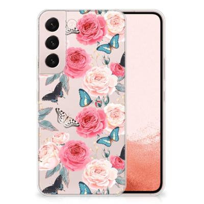 Samsung Galaxy S22 | TPU Case | Butterfly Roses