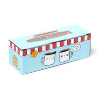 Foodiemals Set 2 porselein Espresso kopjes - thumbnail