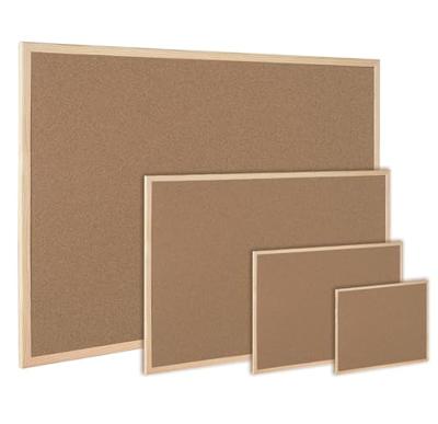 Q-CONNECT kurkbord met houten frame 60 x 40 cm