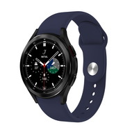 Samsung Galaxy Watch 4 Classic - 42mm & 46mm - Sportbandje - Donkerblauw Samsung Galaxy Watch 4 Classic - 42mm & 46mm - Sportbandje - Donkerblauw