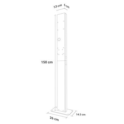 Green Cell EV Stand eMobility standvoet Type 2