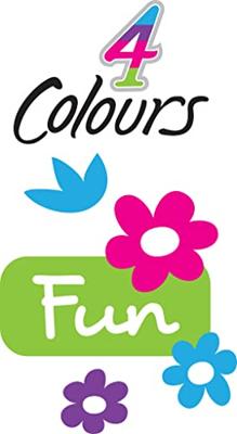 Set Balpennen Bic Fun Blauw Wit (12 Onderdelen)