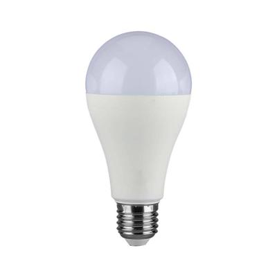 V-TAC 214455 LED-lamp Energielabel F (A - G) E27 Peer 15 W Wit (Ø x h) 65 mm x 134 mm 1 stuk(s)