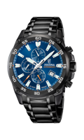 Horlogeband Festina F20735 Staal Zwart - thumbnail