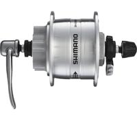 Shimano dynamonaaf 36 gaats hd-3d32 3 watt voor 6 bouts remschijf snelspanner zilver - thumbnail