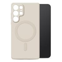 My Style Protective Flex Magsafe Compatible Case for Samsung Galaxy S25 Ultra 5G Antique White - thumbnail