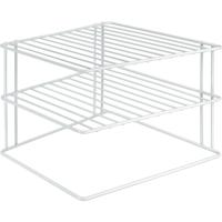 Metaltex Silos Space Bordenrek 2 Etages 25x25x19 cm Wit - thumbnail