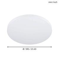 Eglo Dimbare plafondlampZubieta-A Ø 59,5 - 98893 - thumbnail