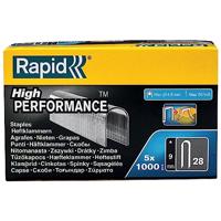 Rapid Nieten Type 28 DP Gegalvaniseerd, Box 5x1000st Lengte 9mm - thumbnail