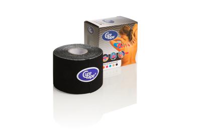 Cure Tape Kinesiotape zwart 5cm x 5m 1 Stuks