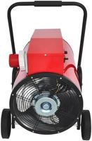 WDH WDH-BGC30 Ventilatorkachel Rood/zwart - thumbnail