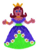 Hama strijkkralenbordje - prinses - thumbnail