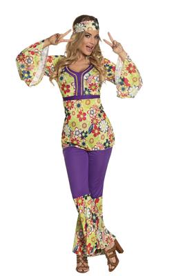 Blossom hippie kostuum dames