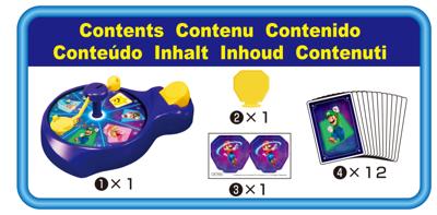 The Super Mario Bros Galaxy Movie Board Games - Spin 'n Match