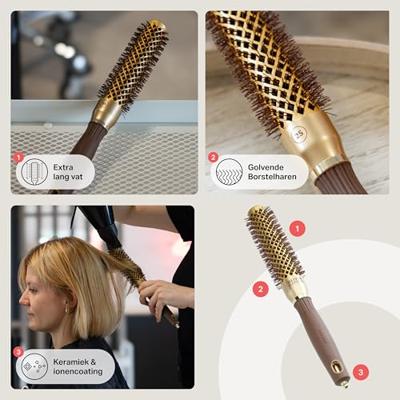 Olivia Garden Blow Out Speed Gold and Brown 25mm Olivia Garden Blow Out Speed Gold and Brown 25mm