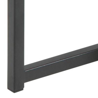 Set van 2 bijzettafels Jaxx - eiken/zwart - Leen Bakker