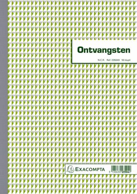 Ontvangstboek exacompta manifold dupli 50vel nl | 5 stuks