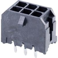 Molex 430450612 Male header, inbouw (standaard) Totaal aantal polen: 6 Rastermaat: 3 mm Inhoud: 1 stuk(s) Tray - thumbnail