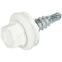 Homefix Profielplaatschroef Vz 6K Wit Ral9010 4.8X20 | 20 stuks - 6701.21.30050 - thumbnail