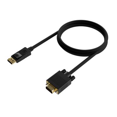 AISENS - A125-0552 - DISPLAYPORT op VGA, DP/M-VGA/M, zwart, 1,0 m