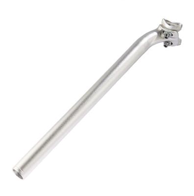 Kalloy Zadelpen sp75 ø27.2 mm 400mm - mat zilver