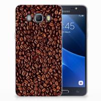 Samsung Galaxy J5 2016 Siliconen Case Koffiebonen - thumbnail