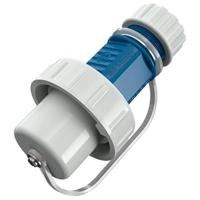 MENNEKES 10828 Stekker met randaarde Kunststof Waterdicht 230 V Wit, Blauw IP68 - thumbnail