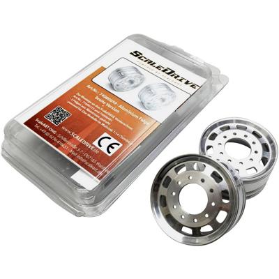 ScaleDrive 1:14 Truck Velgen Aluminium Euro-Optik Aluminium 1 paar