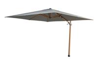 4 Seasons Outdoor | Parasol Siesta Premium 300 x 300 cm | Houtlook-Charcoal - thumbnail