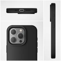 4Smarts Silikon Case Backcover Apple iPhone 15 Plus Zwart MagSafe compatible - thumbnail