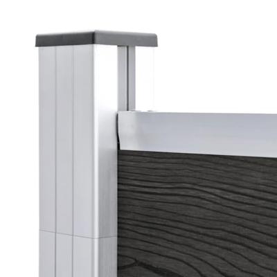 Schutting 175x186 cm HKC grijs