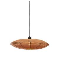 GOOD&MOJO Hanglamp 'Tanami' Rotan, 55cm, kleur Naturel - thumbnail