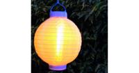 Solar Lampion Vlameffect 20cm - thumbnail