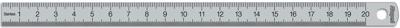 Maped lat Staal, dubbele graduatie, 20 cm
