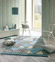 Scion - Spike Marine 26808 - 090x150 cm Vloerkleed - thumbnail