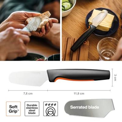 Fiskars 1057546 Botermes Zwart Lengte 196 mm Fiskars 1057546 Botermes Zwart Lengte 196 mm
