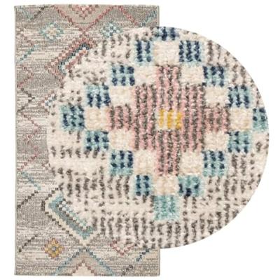 VidaXL Vloerkleed arbizu binnen en buiten vintage stijl 80x150 cm